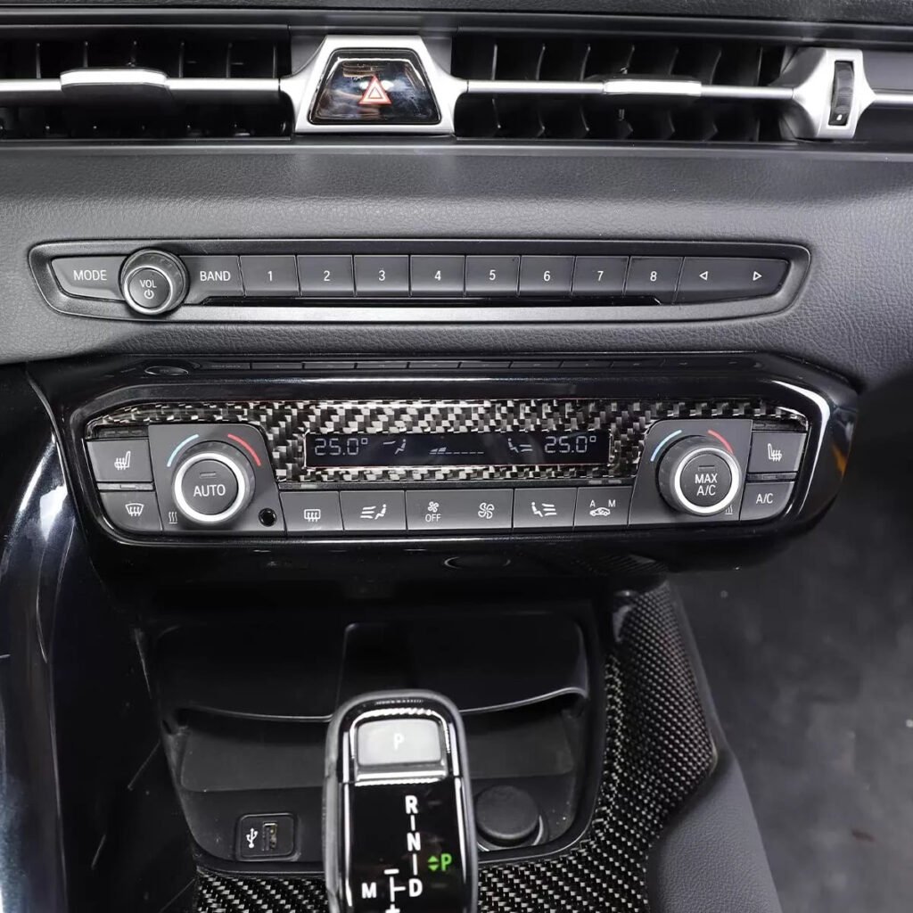 Carbon Fiber Air Switch Panel Frame Trim - 19-24 Supra GR A90 A91 MK5