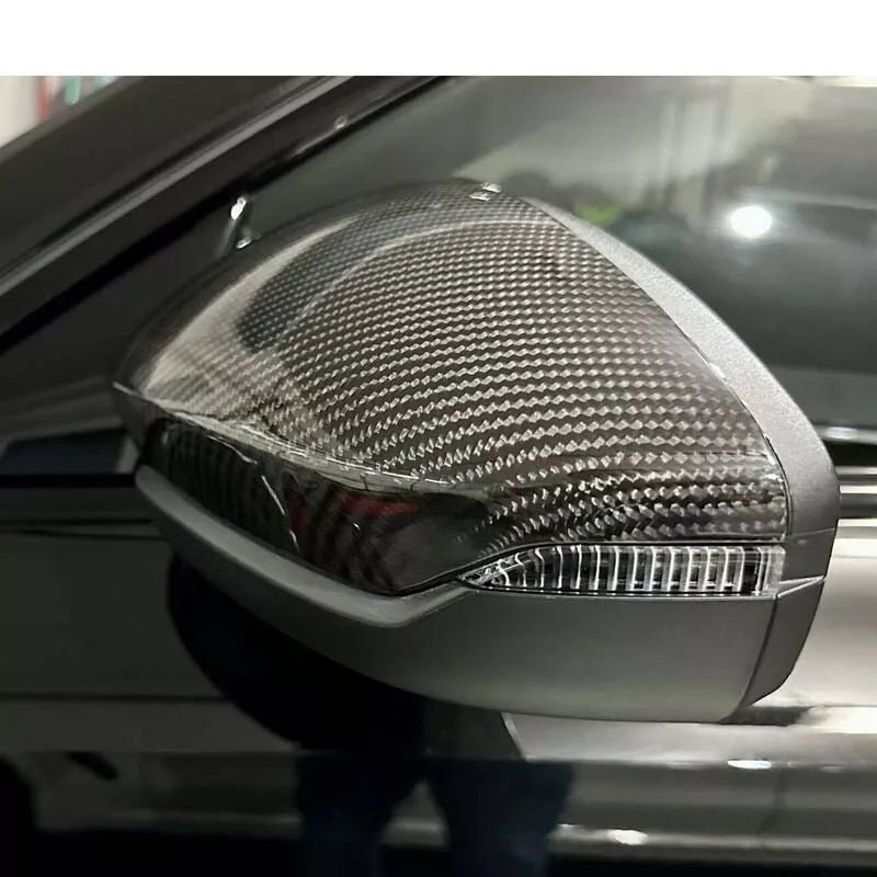 Carbon Fiber Side Mirror Caps Replacement - Audi A3/S3/ & RS3 8Y