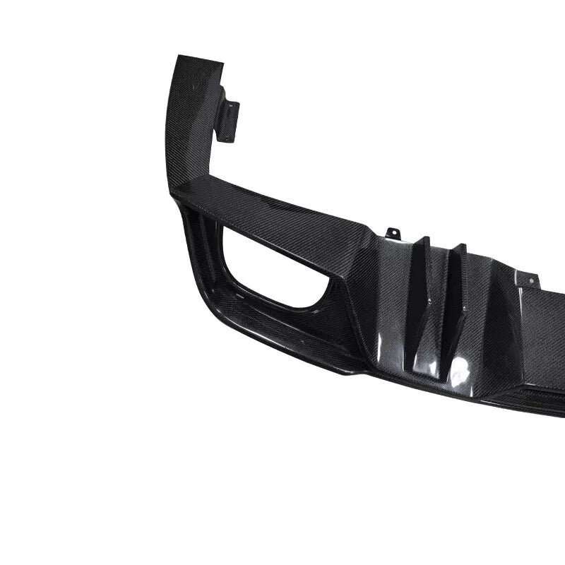 Carbon Fiber GT500 Style Rear Bumper Diffuser - Ford Mustang 2018-2022
