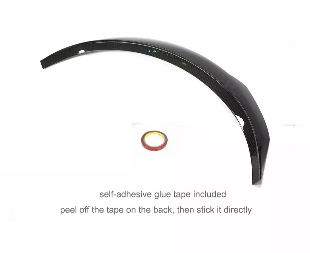 High Kick Carbon Fiber Spoiler - Tesla Model Y 2019-2024