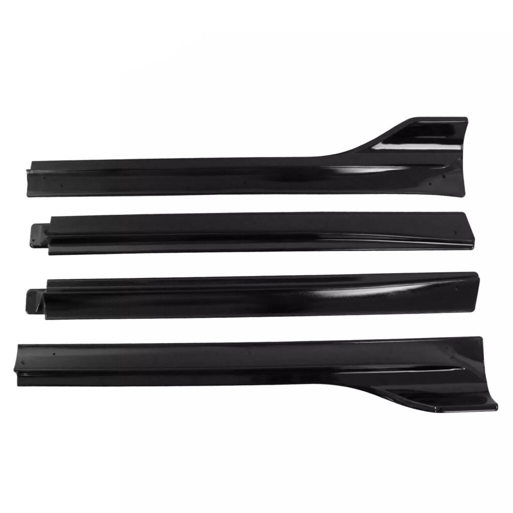 Gloss Black Side Skirts Extension V3 - 20-24 Tesla Model Y