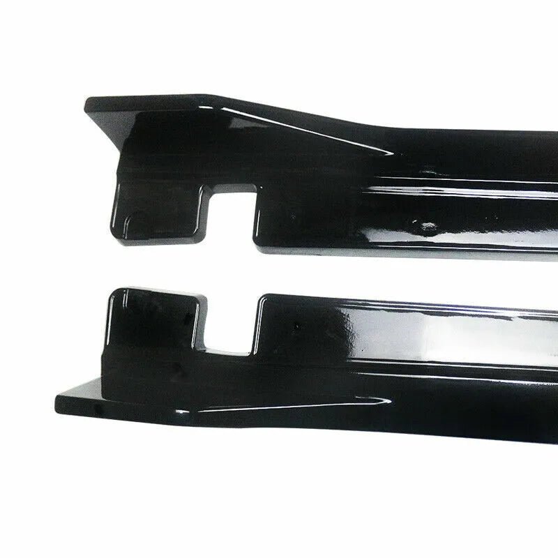 Gloss Black Side Skirts Extension - Honda Civic 22-26