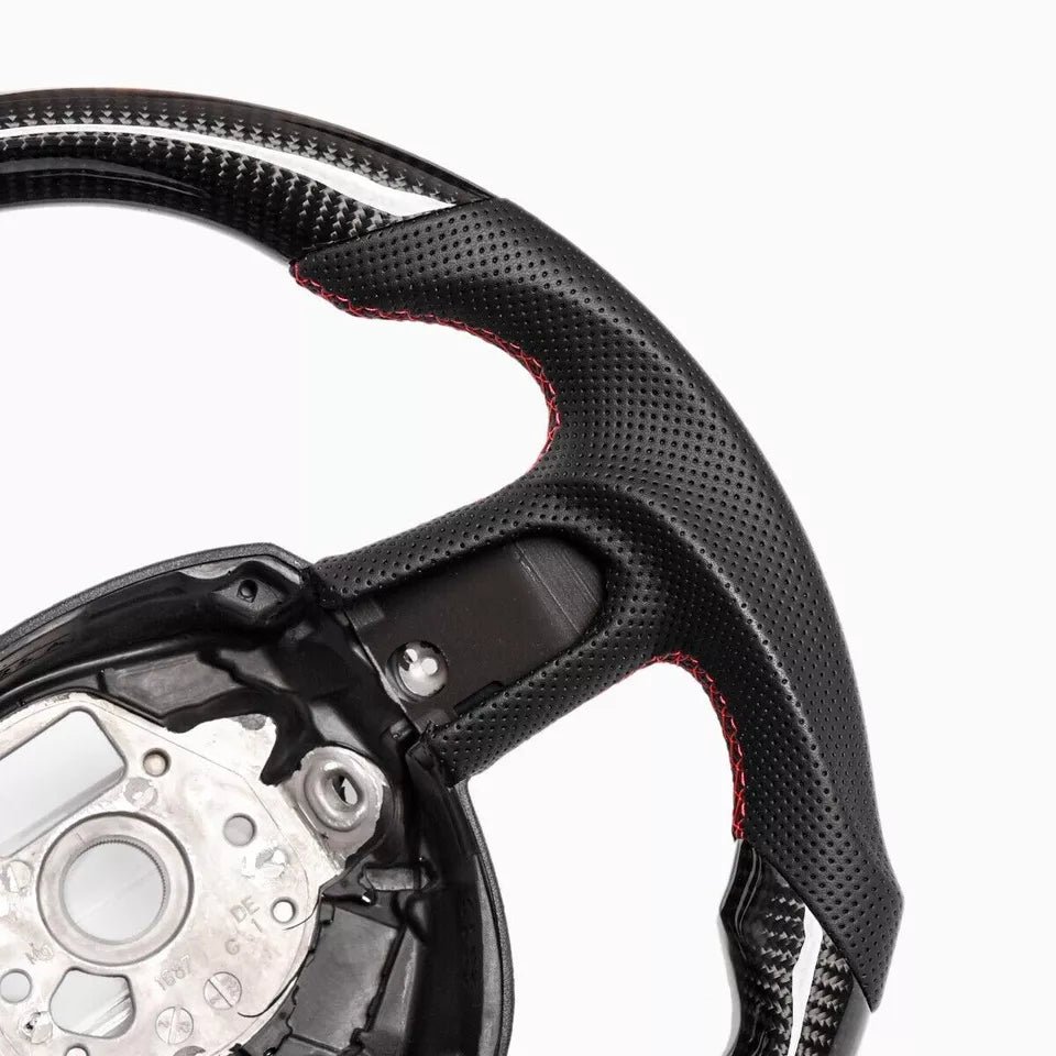 Carbon Fiber Steering Wheel Sport Steering Wheel - Audi 2012-2016 - Image 7