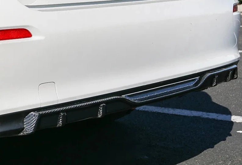 Carbon Fiber Rear Bumper Diffuser - Honda Civic Sedan 11th Gen