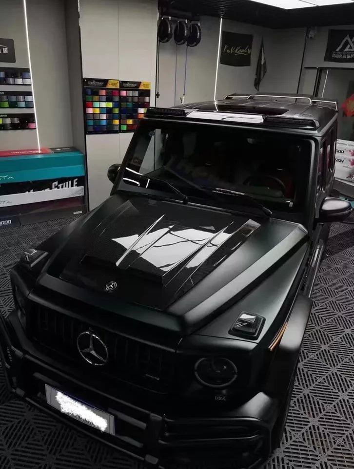 Carbon Fiber Front Roof Spoiler - Mercedes Benz G Wagon W463 W464 G550 G63 2019+