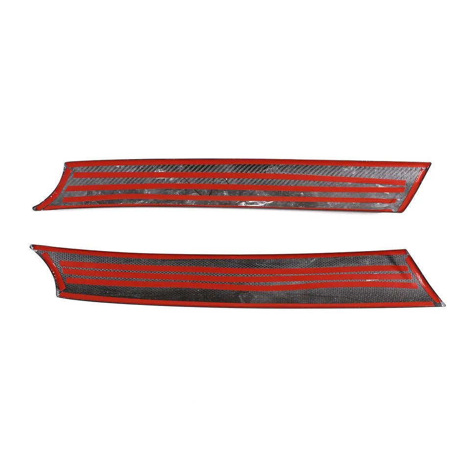Carbon Fiber Door A pillars Cover - Toyota Supra A90 MK5