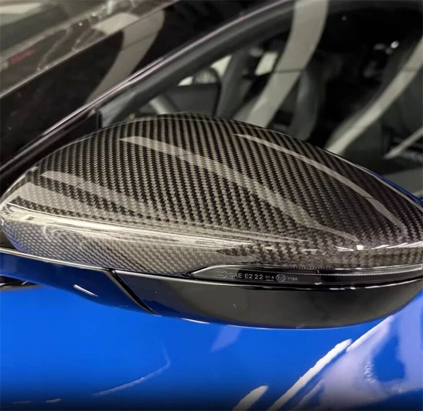 Carbon Fiber Top Side Door Rearview Mirror Cover Trim - Lotus EMIRA