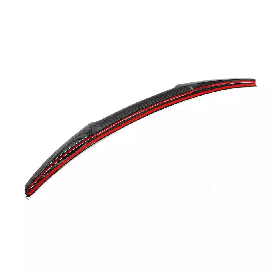 V Style Carbon Fiber Spoiler - AUDI B9 A5 S5 RS5 SPORTBACK - 图片 3