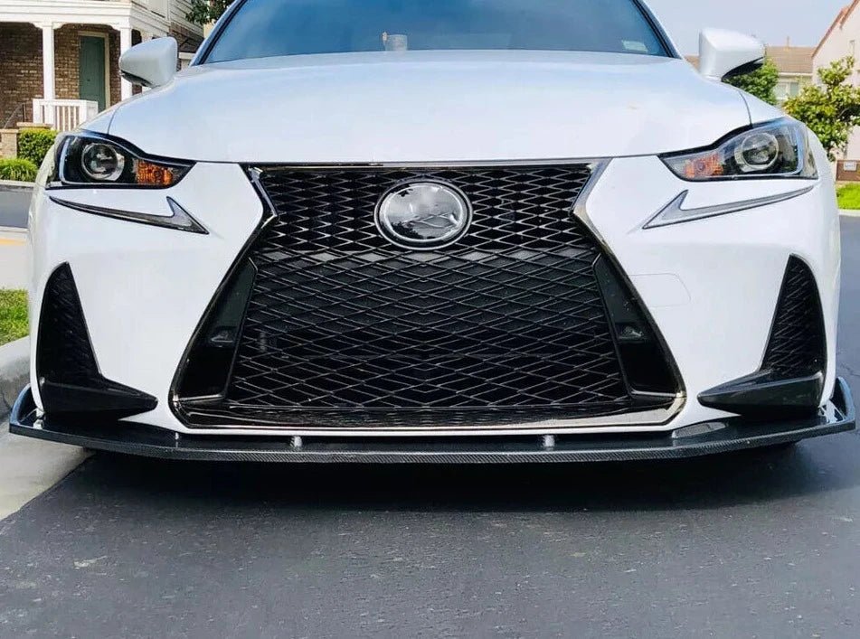 Carbon Fiber Front Lip - Lexus IS300 IS350 F Sport 2017-2020