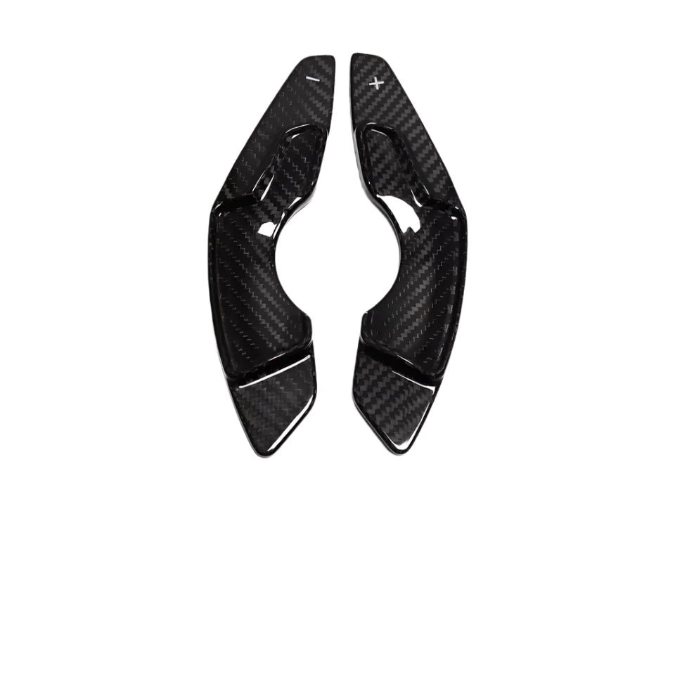 Carbon Fiber Paddle Shift Extensions - Lexus IS200t 250 300 350 F Sport 2014-19