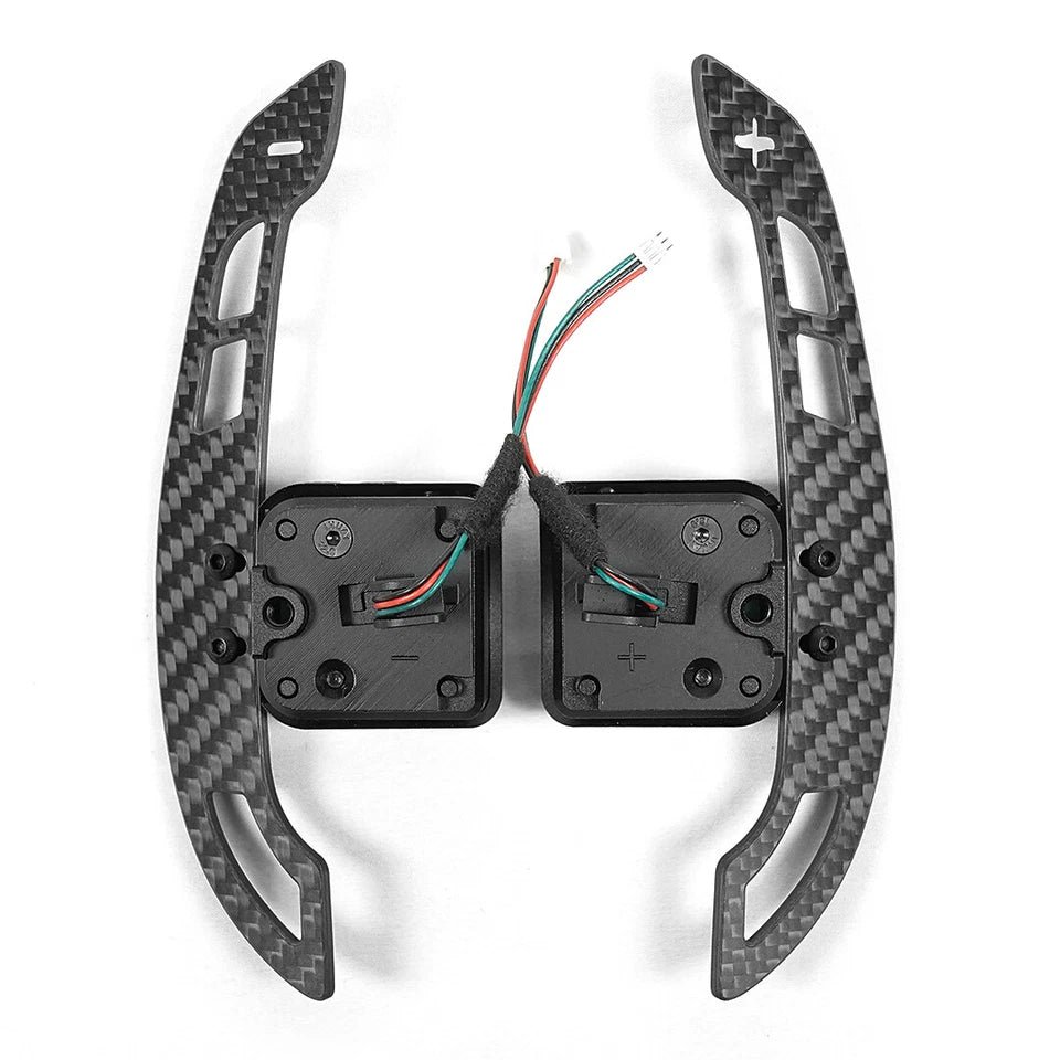 Magnetic Carbon Fiber Audi Paddle Shifters - A6 A7 S6 S7 RS6 RS7
