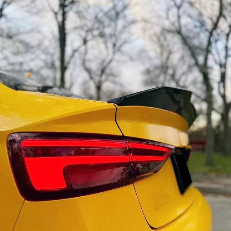 PSM Style High Kick Carbon Fiber Trunk Spoiler - Audi RS3 / S3 / A3 8V - product detail 9