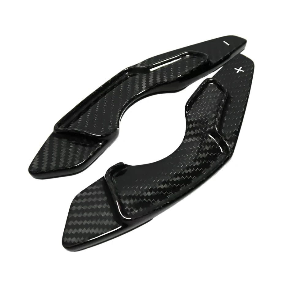 Carbon Fiber Paddle Shift Extensions - Lexus IS200t 250 300 350 F Sport 2014-19