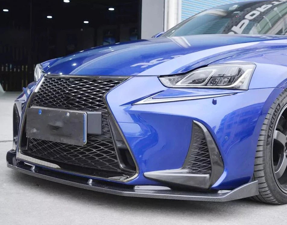 Carbon Fiber Front Lip - Lexus IS300 IS350 F Sport 2017-2020