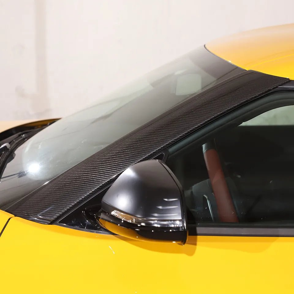 Carbon Fiber Door A pillars Cover - Toyota Supra A90 MK5