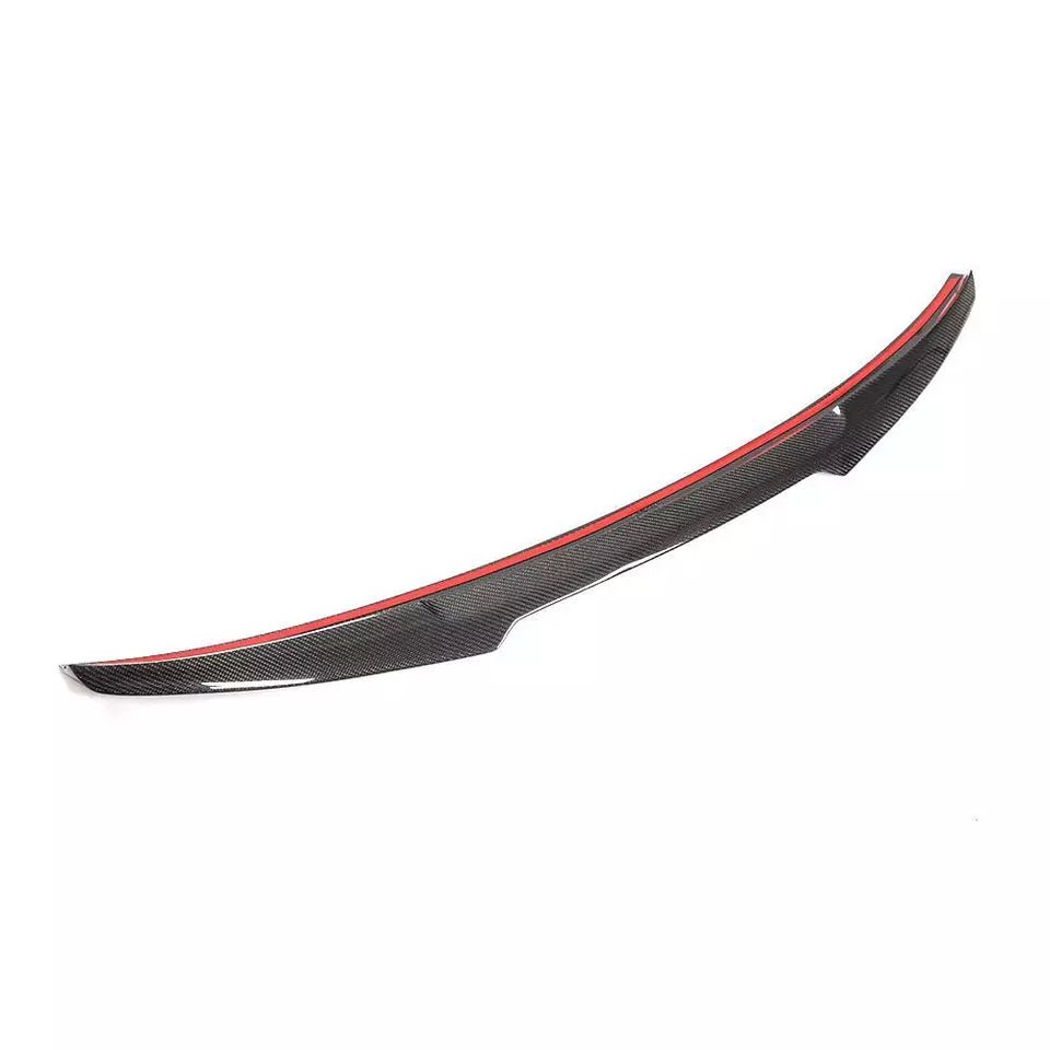 V Style Carbon Fiber Spoiler - AUDI B9 A5 S5 RS5 SPORTBACK - 图片 2