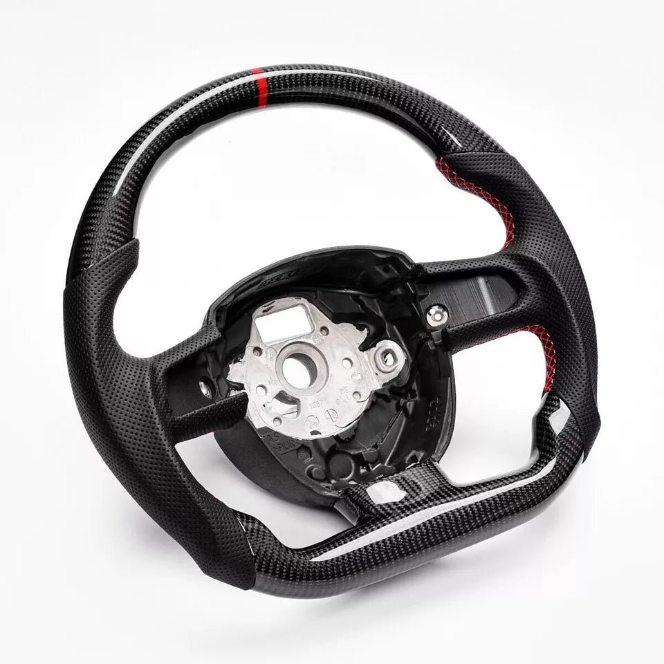 Carbon Fiber Steering Wheel Sport Steering Wheel - Audi 2012-2016 - Image 5