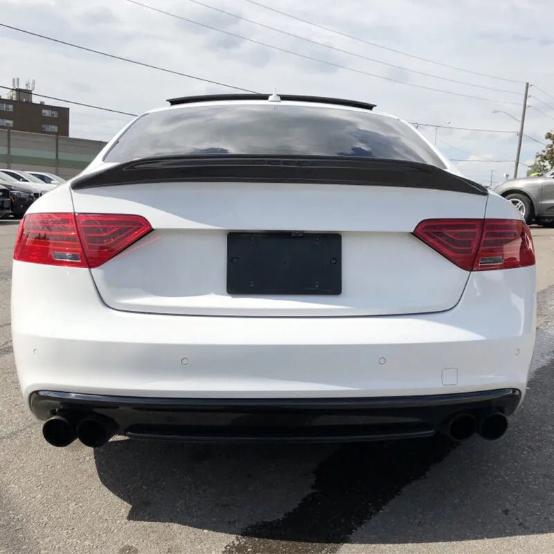V2 Carbon Fiber Trunk Spoiler - Audi RS5 / S5 / A5 S Line - 图片 4