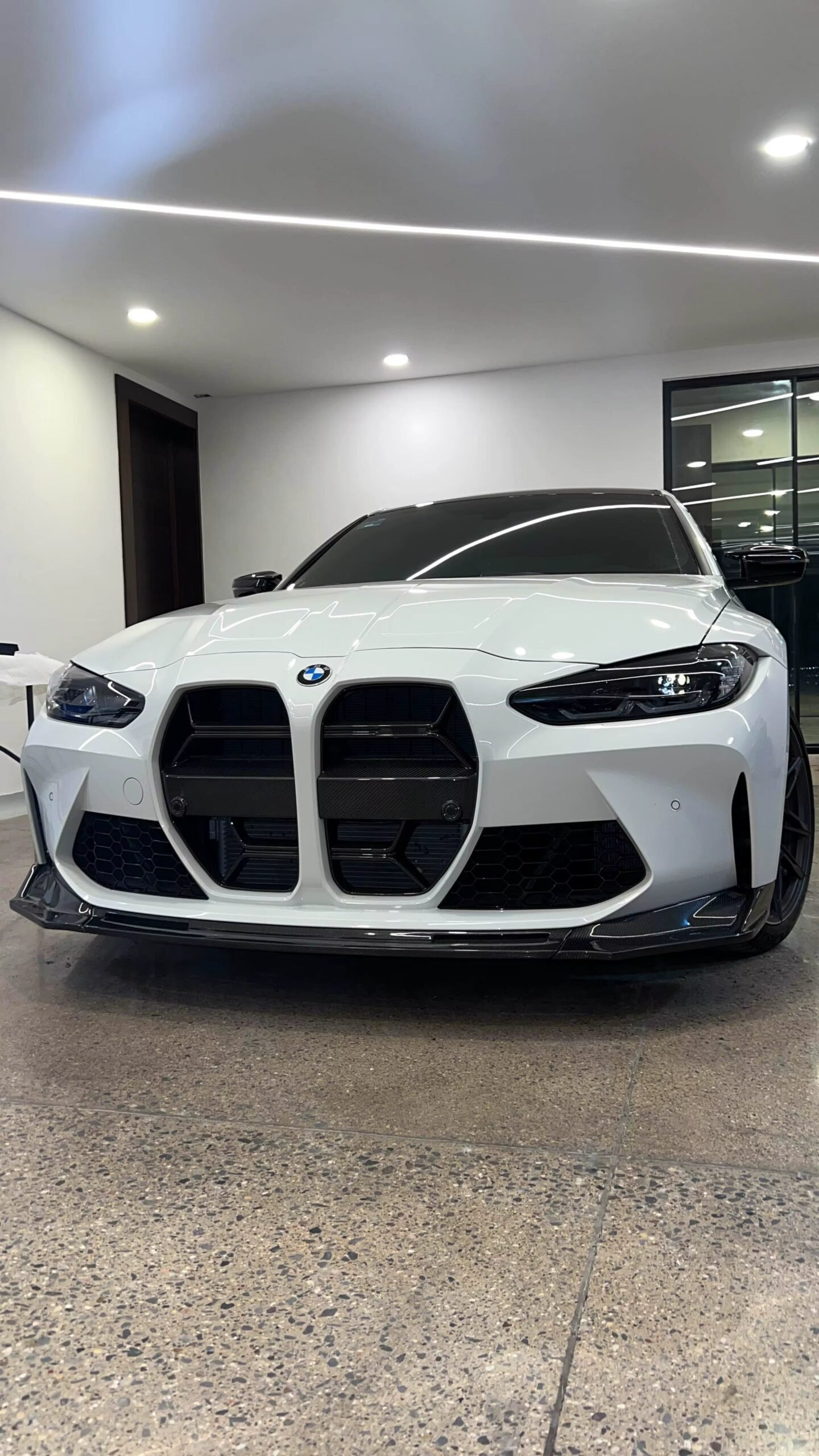 V Style Carbon Fiber Front Lip - BMW G80 M3 & G82 / G83 M4 - 图片 15