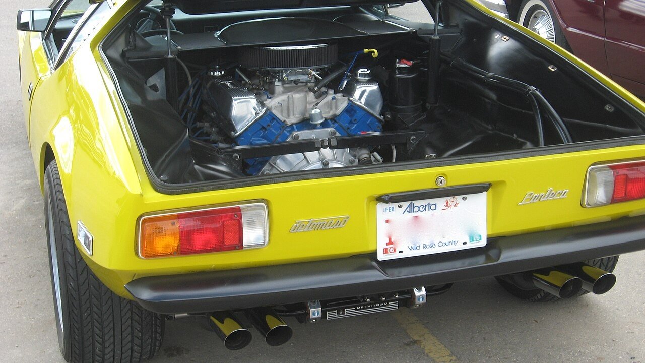 Reference photograph of Pantera engine bay
